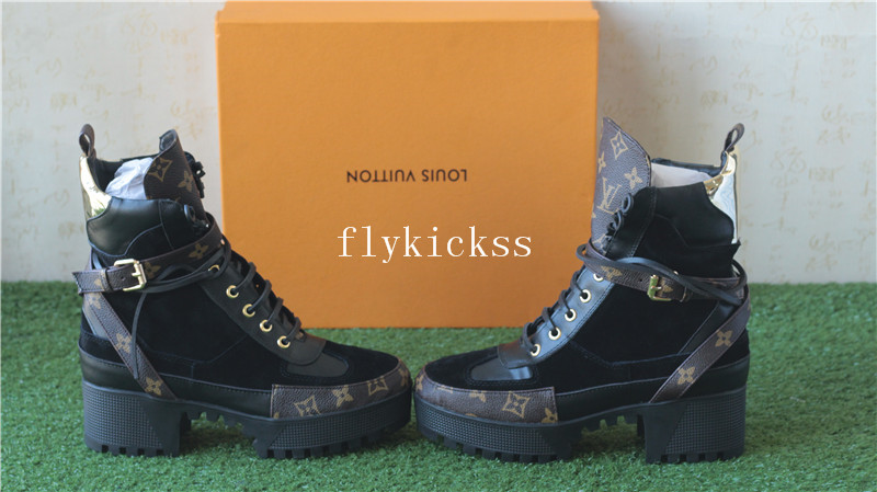 Brand LVS Girl Boots Black